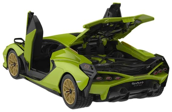 Машинка-конструктор Rastar Lamborghini Sian 1:18. Зелений | Зображення 7