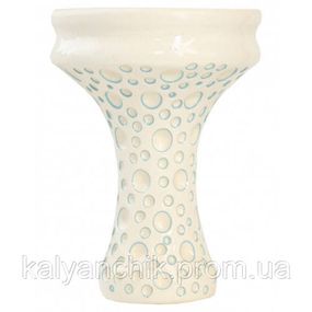 Чаша для кальяну ETNA Katana Dot Glaze White