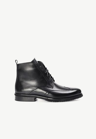 Демисезонні черевики броги Ікос 378 Чорні | Зображення 3