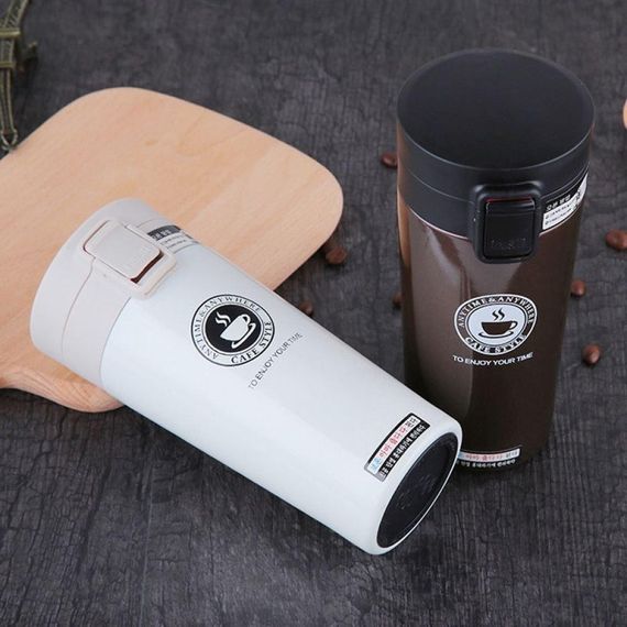 Термокружка з нержавіючої сталі для гарячих напоїв, 500 мл Caka coffee cup | Зображення 6