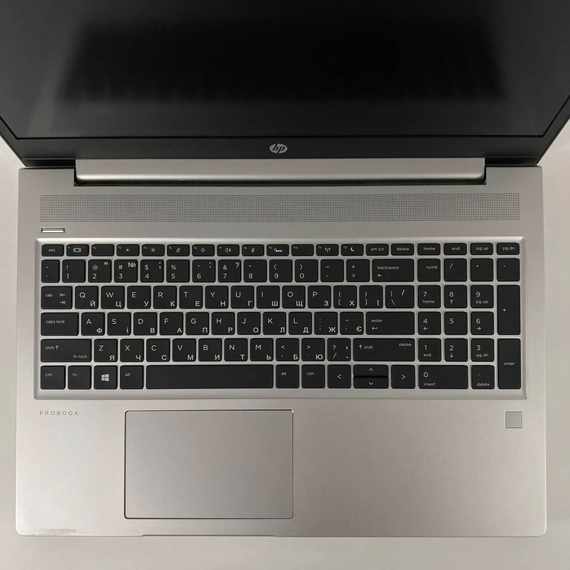 Ультрабук Б-класс HP ProBook 455 G7 / 15.6" (1920x1080) IPS / AMD Ryzen 5 4500U (6 ядер по 2.3 - 4.0 GHz) / 16 GB DDR4 / 256 GB SSD / AMD Radeon RX Vega 6 Graphics / TouchID / WebCam б/у + Подарок Беспроводная мышь / USB | Зображення 2