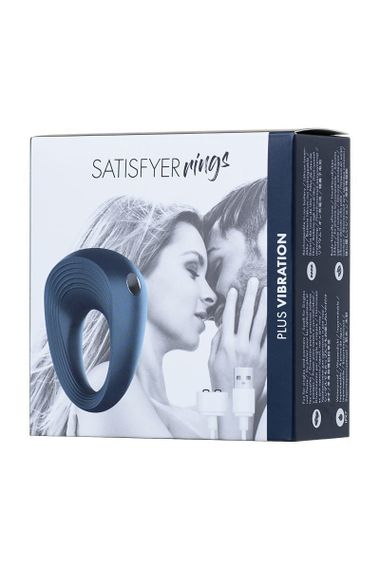 Ерекційне віброкільце Satisfyer Power Ring, класична форма, перезаряджуване, потужне | Зображення 3