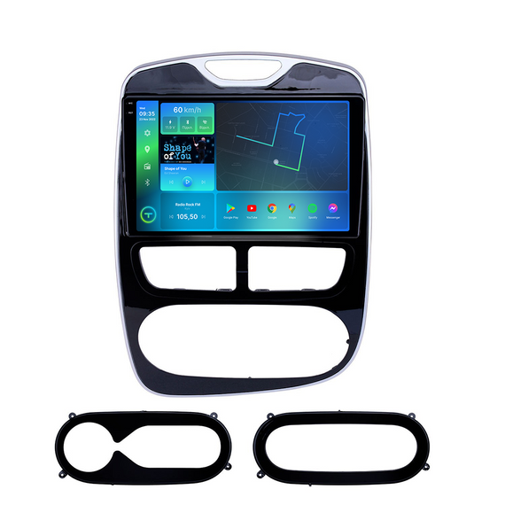 Штатна магнітола Torssen 2K Renault Clio 4 AC/Climate 13-15 F9432 4G Carplay DSP | Зображення 1