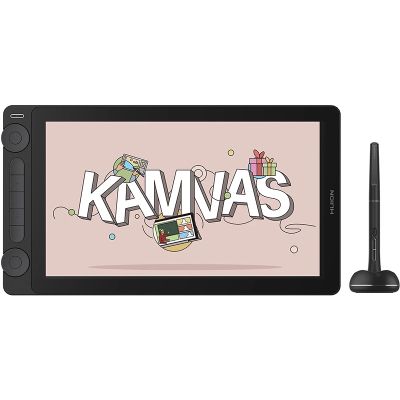 Графический планшет Huion Kamvas 13 Gen 3 Black + рукавичка (GS1333)