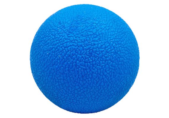 Масажний м'ячик EasyFit TPR 6 см синій (EF-2075-BL)