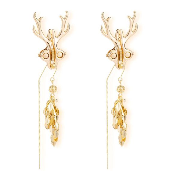 Затискачі для сосків LOCKINK SEVANDA Stag Adjustable Nipple Clamps Set Sex Aura