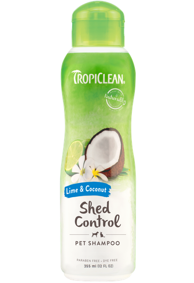 Шампунь Tropiclean "Лайм і кокос" для прискорення линьки, для с/к 355 мл