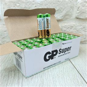 Батарейки Super Alkaline GP AA/LR06 1.5V уп/40штук