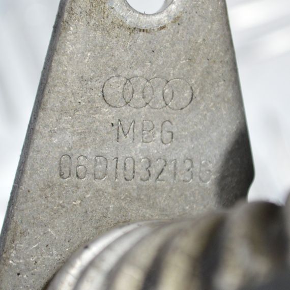 Трубка EGR 2.0 TFSI Audi A4 B7 2004-2008 Патрубок системи рециркуляції відпрацьованих газів ЕГР Ауді а4 б7 06D103213G | Зображення 2