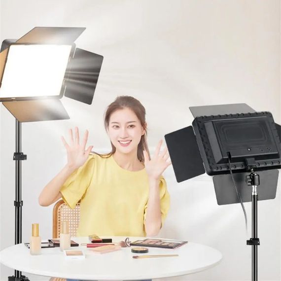 Професійне відеосвітло LED LIGHT RL-900 35W з пультом 3000k-6500k, Прямокутне студійне світло | Зображення 2