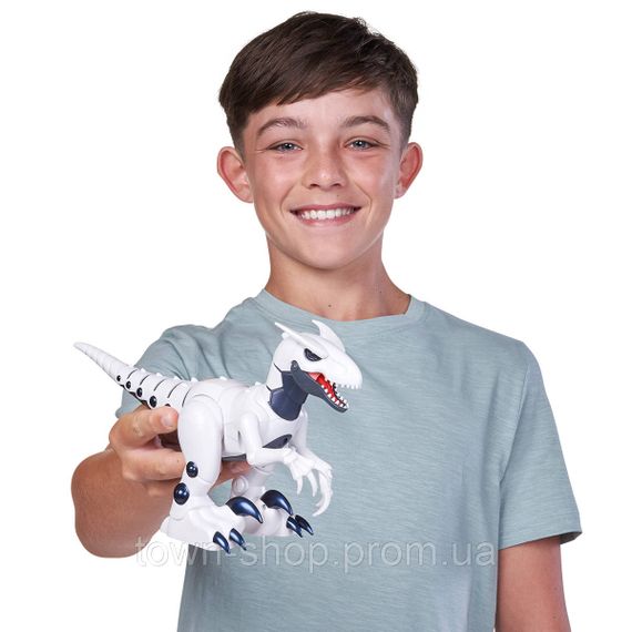 Интерактивная игрушка Robo Alive серии Robo Dino – Раптор | Зображення 1