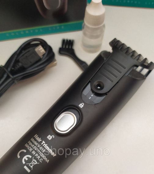 Профессиональная машинка для стрижки VGR V-015 на аккумуляторе с USB зарядкой | Зображення 2