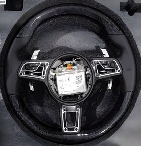 Руль (Карбон -2025 Серый) для Porsche Panamera 2009-2016 гг