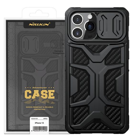 TPU+PC чохол Nillkin CamShield Adventurer (шторка на камеру) для Apple iPhone 13 Pro Max (6.7") | Зображення 7