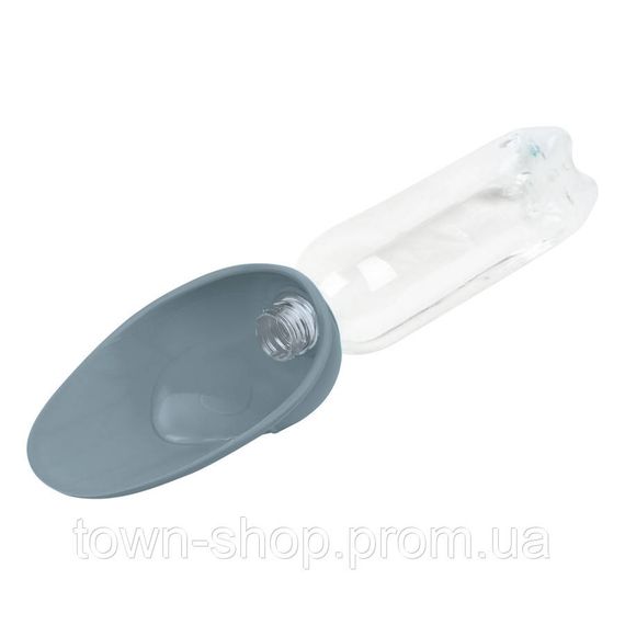 Поилка-насадка на бутылку WAUDOG Silicone, 165х90 мм серый | Зображення 4