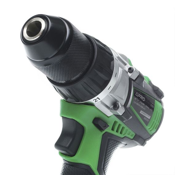 Дриль-шурупокрут безщітковий APRO 20 В, 2 А, 20DB, 2 АКБ, ЗП, кейс 8950331 | Зображення 4