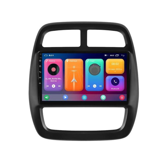 Штатна магнітола серії Cyclone C9 CPL під Renault Kwid 2015-2019 (W1) 9 дюймів