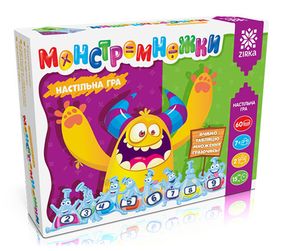 Настольная игра Монстромножки. Таблица умножения играя 119325 на укр. языке