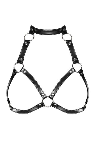 Портупея на груди Obsessive A740 Чорний One Size | Зображення 2