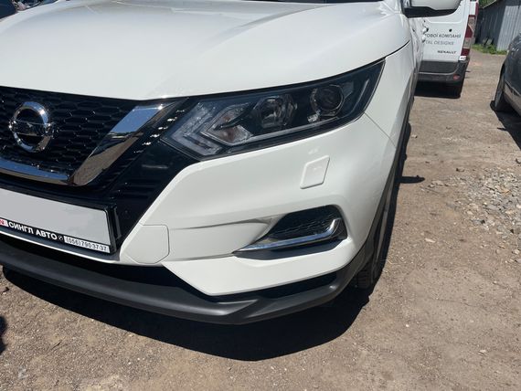 Накладки на противотуманки (2017-2024, нерж) Carmos - Турецкая сталь для Nissan Qashqai | Зображення 4