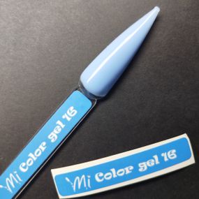 Наклейка на типсу (палитру) для геля Mi Color №16 (9 x 55 мм)