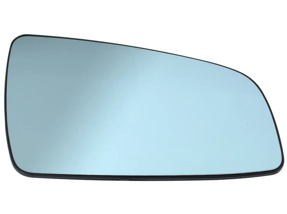 Opel Zafira B (05-09) вкладиш дзеркала з підігрівом правий блакитний, Опель Зафіра Б