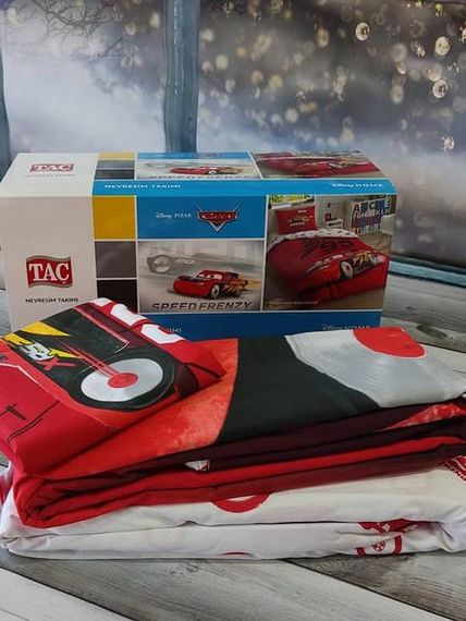 Постільна білизна дитяча TAC Cars spiderenzy Бавовна/Ранфорс Напівторний розмір