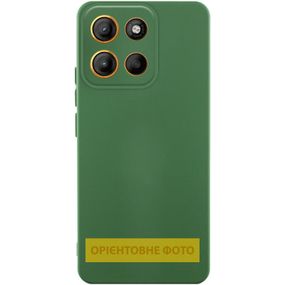 Чехол Silicone Cover Ummi Lakshmi Full Camera (AA) для Motorola Moto G56 5G Зеленый / Dark green