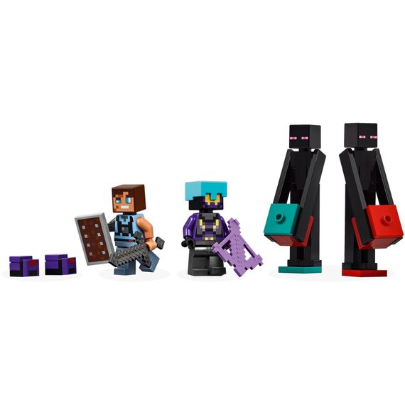 Конструктор LEGO Minecraft Вежа Ендермена (21279) | Зображення 4