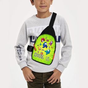 Сумка через плечо детская Among Us 29х17 см сумка слинг для мальчика (02027)