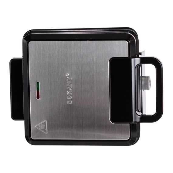 Вафельниця на 4 бельгійських  вафлі з антипригарним покриттям Sokany SK-08031 | Зображення 6