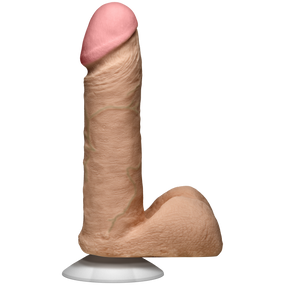 Фаллоимитатор Doc Johnson The Realistic Cock 6 inch White — ULTRASKYN, Vack-U-Lock, диаметр 4,3 см