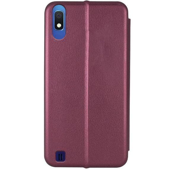 Шкіряний чохол-книжка Classy для Samsung Galaxy A10 (A105F) Бордовий | Зображення 1