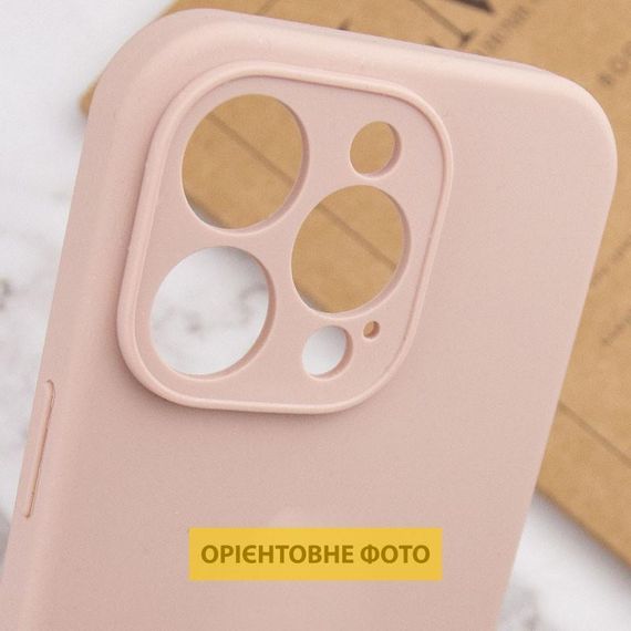 Чохол Silicone Case Full Camera Protective (AA) NO LOGO для Apple iPhone 17 Air (6.5") Рожевий / Pink Sand | Зображення 3