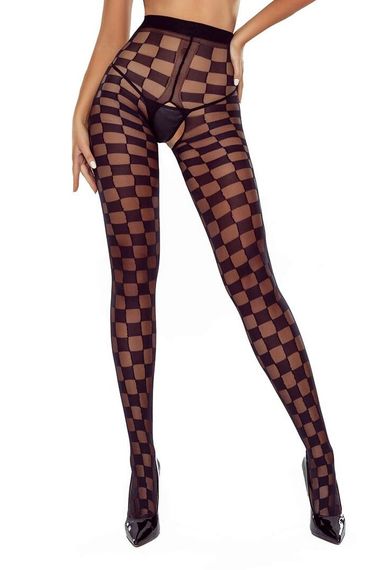 Колготки з вирізом Passion TIOPEN 024 (20 den) Чорний 1/2