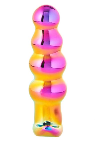 Анальная пробка с вибрацией стеклянная Dream Toys GLAMOUR GLASS sexstyle | Зображення 4