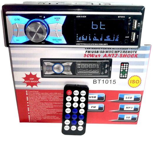 Автомагнитола 1015BT 2USB MP3 SD/MMC USB черный (lp-91000_494) | Зображення 1