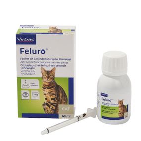 Суспензия Feluro (Фелюро) 60 мл для поддержания здоровья мочевыделительной системы кошек Virbac