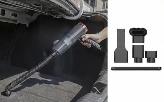 Автомобильный пылесос 2 in 1 Vacuum cleaner USB | Зображення 1