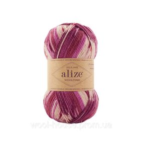 Шкарпеткова пряжа Alize Wooltime, 11020