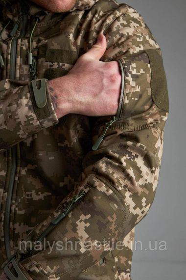 Куртка Soft Shell SKMilitary Піксель ЗСУ | Зображення 4