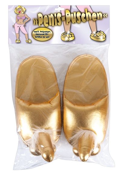 Тапочки - Golden Penis Puschen | Зображення 6