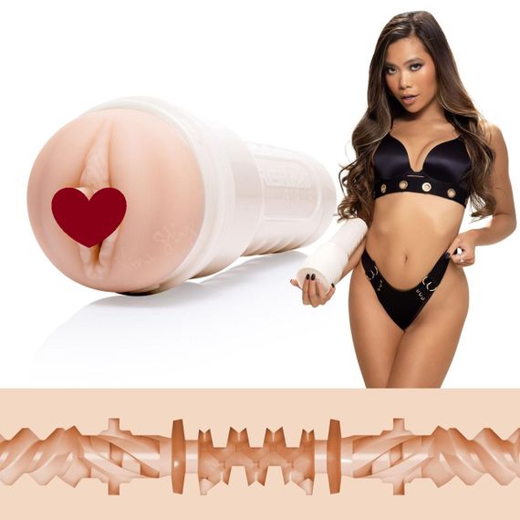 Мастурбатор Fleshlight Girls: Vina Sky - Exotica, со слепка вагины, очень нежный Sex Aura