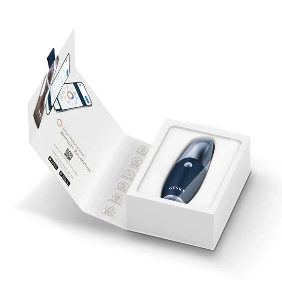 Зволожувач для шкіри обличчя GESKE Facial Hydration Refresher 4 in 1 gray, Синій | Зображення 8