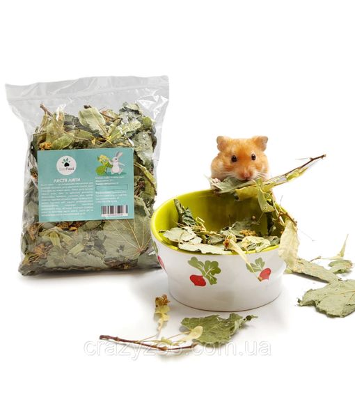 Ласощі для гризунів EcoFood листя липи 50 г 6413 | Зображення 3