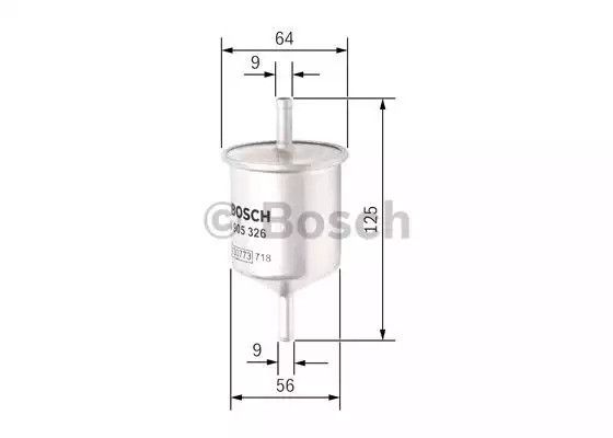 Фільтр паливний DONGFENG (DFAC), SAMSUNG SM5, BOSCH (0450905326) | Зображення 4