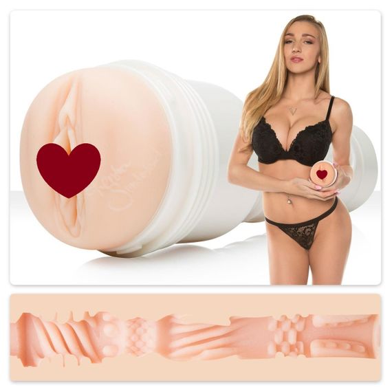 Мастурбатор Fleshlight Girls: Kendra Sunderland - Angel, зі зліпка вагіни, дуже ніжний Sex Aura