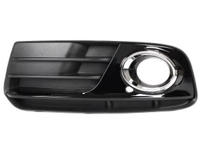 Audi Q5 8R FL рестайлінг (12-16) ліва передня решітка у бампер з отвором під галогенки, Ауді К'ю 5 8Р