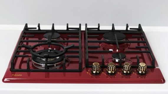 Газова варильна панель Fabiano FHGR 2744 VGHT Burgundy 8112.508.0196 | Зображення 3