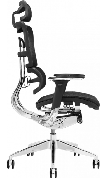 Кресло офисное GT RACER X-801 BLACK (W-21) | Зображення 5